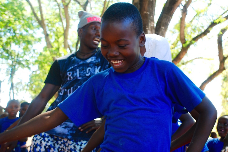 Mit viel Energie beim Modern Dance